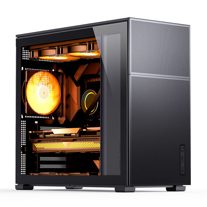 Caixa ATX Jonsbo D41 MESH Vidro Temperado Preto image number 1