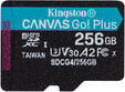 Cart&atilde;o Kingston Canvas Go! Plus Gen4 200MB/s MicroSDXC UHS-I U3 V30 A2 256GB image number null