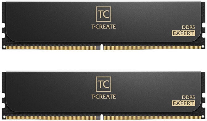 Team Group Kit 32GB (2 x 16GB) DDR5 6400MHz T-Create Expert Preto CL32 image number 0