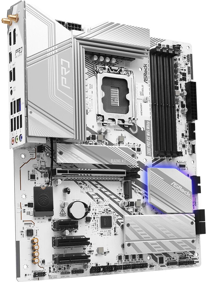 Motherboard ASRock Z890 Pro RS WiFi White image number 2