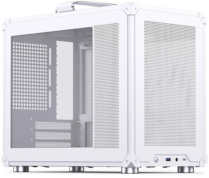 Caixa Micro-ATX Jonsbo C6 MAX Branco image number 0