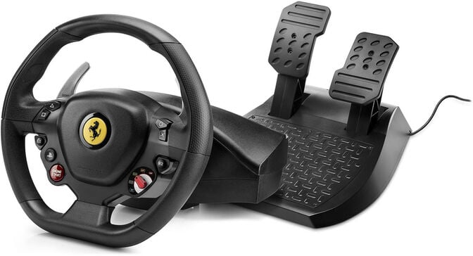 Volante + Pedais Thrustmaster T80 RW Ferrari 488 GTB PS5 / PS4 / PC image number 0