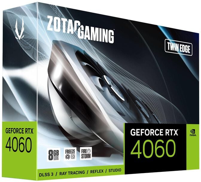Gr&aacute;fica ZOTAC GeForce&reg; RTX 4060 Twin Edge  8GB GDDR6 DLSS3 image number 7
