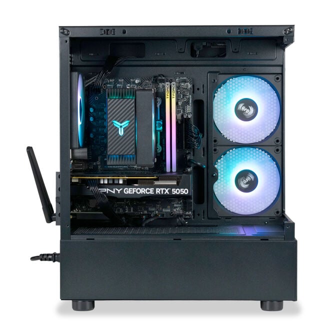 Computador AURA Gamer-PC Intel i5 12400F 16GB DDR4 500GB RTX 5050 WiFi W11 image number 1