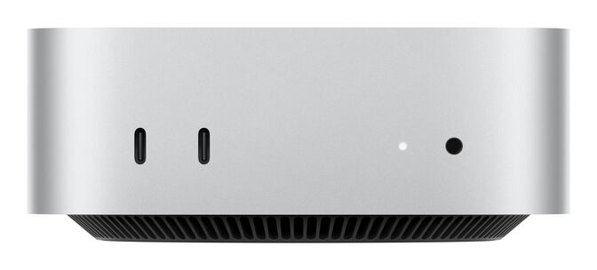 Computador Apple Mac mini M4 10-Cores 24GB RAM 512GB SSD Prateado image number 0