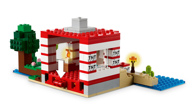 LEGO Minecraft: A Casa TNT da Selva, 287 Pe&ccedil;as (21275) image number 3
