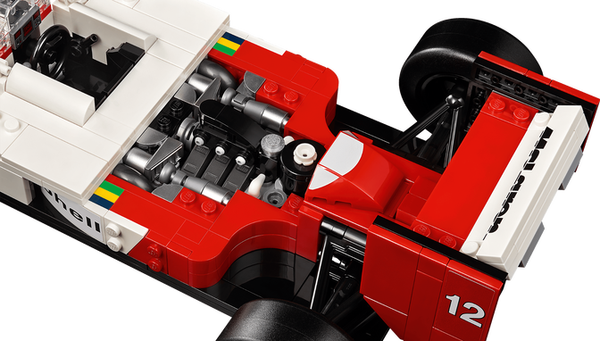 LEGO Icons: McLaren MP4/4 e Ayrton Senna V29, 693 Pe&ccedil;as (10330) image number 3