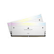 Corsair Kit 32GB (2 x 16GB) DDR5 6000MHz Dominator Titanium RGB White CL30 image number null