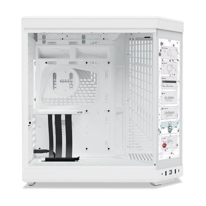 Caixa ATX Hyte Y70 Touch Vidro Temperado Branco image number 1