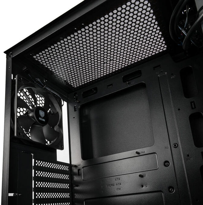 Caixa ATX Kolink Nimbus RGB Preto Vidro Temperado image number 9