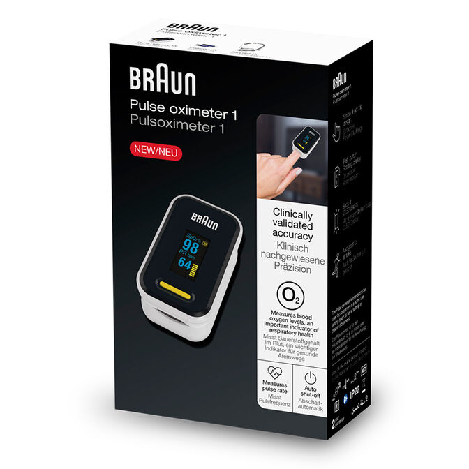 Ox&iacute;metro de Dedo Braun Pulse YK-81CEU image number 2