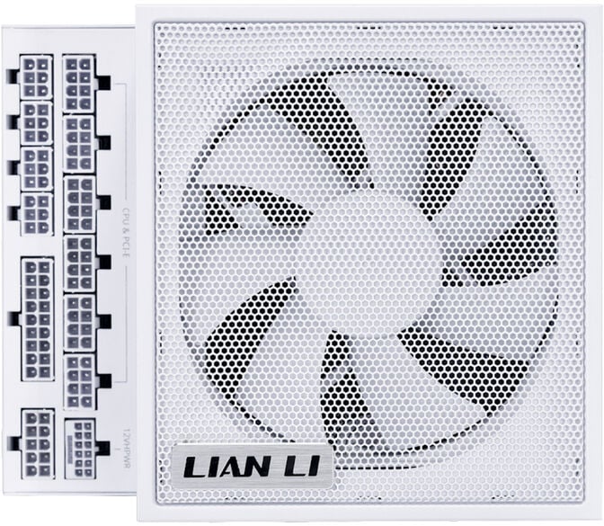 Fonte Modular Lian Li Edge 1300W 80+ Platinum Branco image number 5