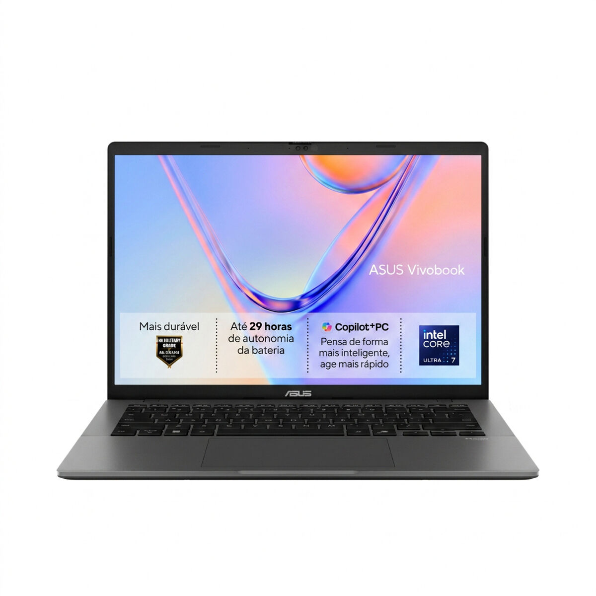 Portátil ASUS Vivobook S14 OLED S3407AA-U73BOHDCS02 14" Ultra 7 355 32GB 512GB Intel Graphics WUXGA OLED (sem carregador)