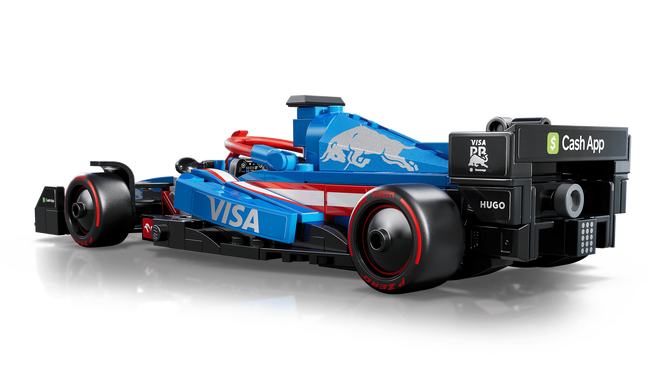 LEGO Speed Champions: Carro de Corrida Visa Cash App RB VCARB 01 F1, 248 Pe&ccedil;as (77246) image number 4