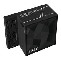Fonte Modular Lian Li Edge Gold V2 850W 80+ Gold Preto (C/Hub)