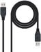 Cabo USB 3.0 Nanocable USB-A M/M 1 M Preto