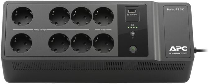 UPS APC Off-line Back-UPS 650VA/400W USB Schuko image number 2