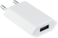 Mini Carregador Nanocable USB 5V/1A Branco