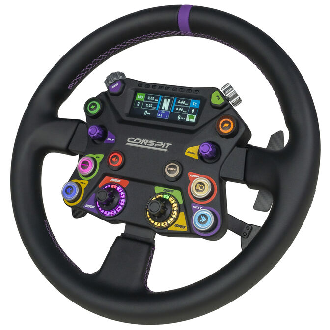 Volante Conspit 310 APEX, ARGB, Display 2.99", Dual Paddles 310mm image number 2