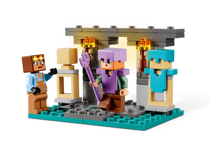 LEGO Minecraft: O Dep&oacute;sito de Armas, 203 Pe&ccedil;as (21252) image number 5