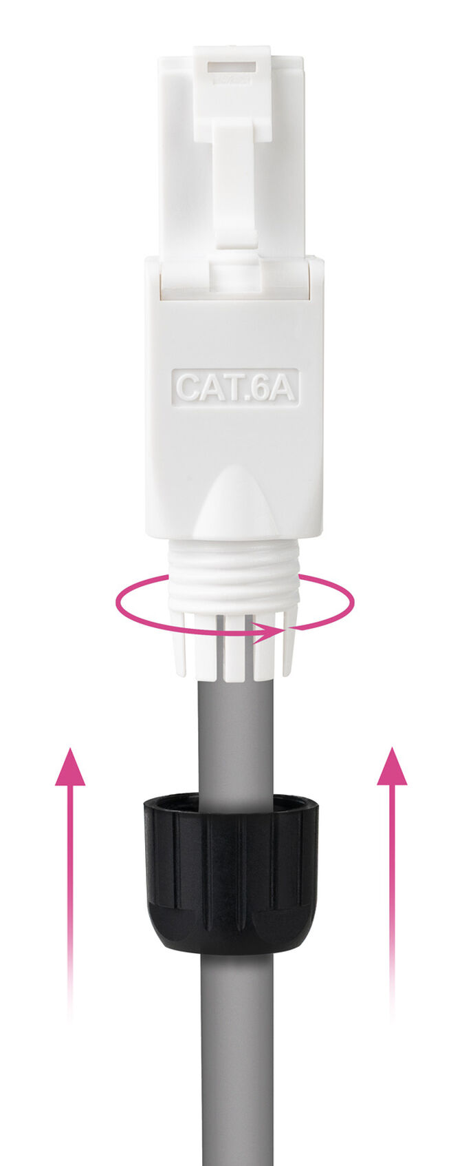 Conector RJ45 UTP CAT.6A AUTO-CRIMPABLE (10 UD) image number 1