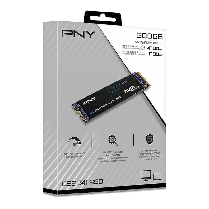 SSD PNY CS2241 4TB Gen4 M.2 NVMe (5000/4200MB/s) image number 9