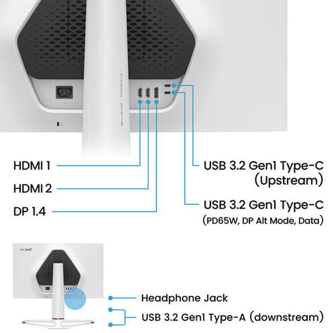 Monitor BenQ MOBIUZ 27" EX271Q IPS QHD 180Hz 1ms FreeSync Display HDR400 Game Console Compatibility image number 7