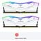 Team Group Kit 64GB (2 x 32GB) DDR5 6000MHz Delta RGB Branco CL30