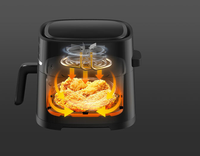 Fritadeira Xiaomi Air Fryer 6L image number 2