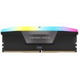 Corsair Kit 32GB (2 x 16GB) DDR5 6400MHz Vengeance RGB Black CL36 (Intel XMP) image number null