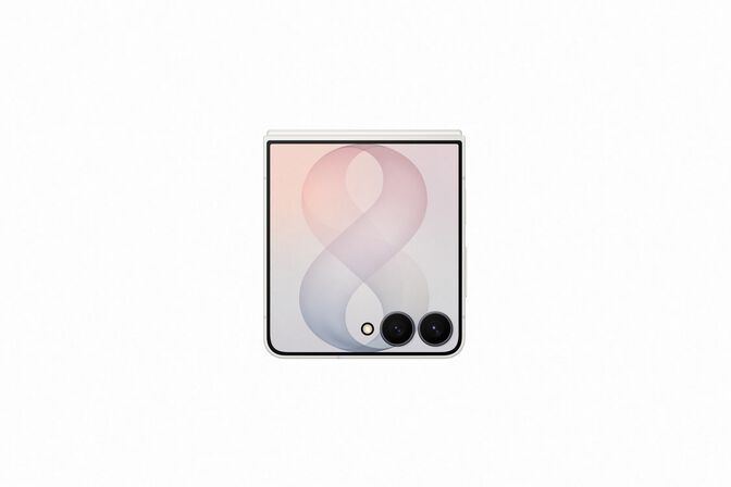 Smartphone Samsung Galaxy Z Flip 8 5G 6.9" (12 /256GB) 120Hz Creme image number 5