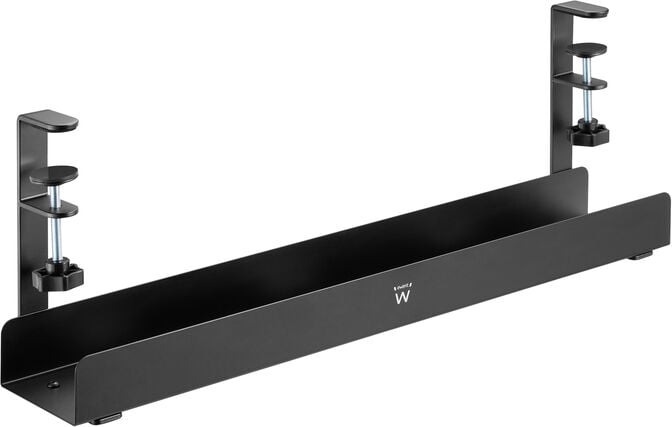 Suporte para Cabos Ewent EW1548 Clamp-On Under Desk Preto image number 0