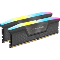 Corsair Kit 32GB (2 x 16GB) DDR5 6400MHz Vengeance RGB Black CL36 (AMD Expo/Intel XMP)