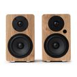 Colunas Hi-Fi Vulkkano A5 ARC MKII 50W Bluetooth HDMI ARC Castanhas image number null