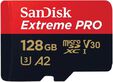 Cart&atilde;o SanDisk Extreme Pro MicroSDXC UHS-I C10 U3 V30 128GB image number null