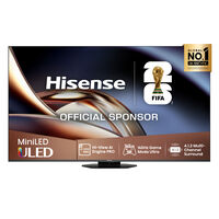 Televis&atilde;o Hisense 85U8Q 85" QD Mini LED UltraHD 4K VIDAA