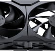 Ventoinha Phanteks M25&nbsp;Gen2&nbsp;140mm PWM Fan Preto (Pack 3) image number null