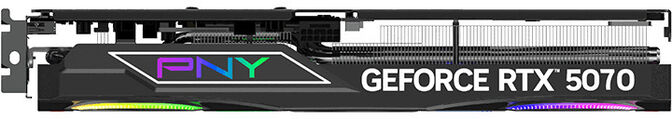 Gr&aacute;fica PNY GeForce&reg; RTX 5070 Gaming RGB Triple Fan OC 12GB GDDR7 DLSS4 image number 6