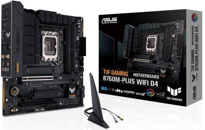 Motherboard Asus TUF B760M-Plus Gaming WiFi D4 image number 0