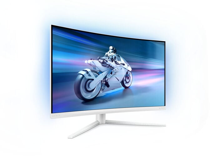 Monitor Curvo Philips EVNIA 5000 AMBIGLOW 32" 32M2C5501 Fast VA QHD 180Hz 1ms(0.5ms) image number 4