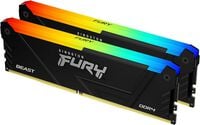 Kingston Kit 16GB (2 x 8GB) DDR4 3200MHz FURY Beast RGB 1R CL16