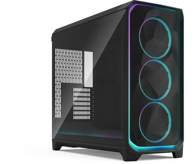 Caixa E-ATX Fractal Design Meshify 3 XL Ambience Pro RGB Preta TG Light Tint image number 2