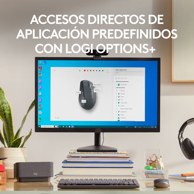 Rato Logitech MX Anywhere 3S for Business 8000DPI Wireless/Bluetooth Cinzento Claro image number 14