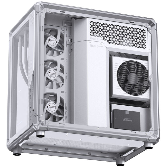 Caixa ATX Jonsbo X400 Vidro Temperado Curvo Branco image number 20