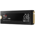 SSD Samsung 990 PRO 4TB Gen4 M.2 NVMe (7450/6900MB/s) Heatsink image number null