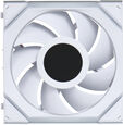 Ventoinha Lian Li UNI FAN SL120 LCD Wireless RGB PWM Branco 120mm (Pack 3) image number null