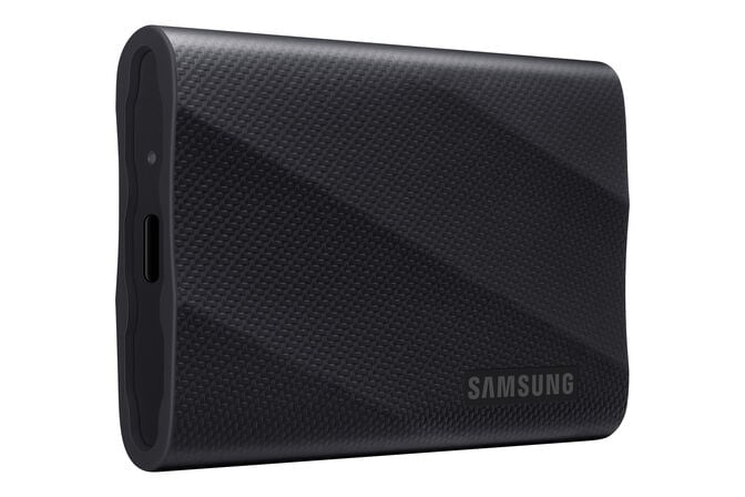 SSD Externo Samsung Portable T9 2TB USB3.2 Gen2 Preto (2000/1950MB/s) image number 1