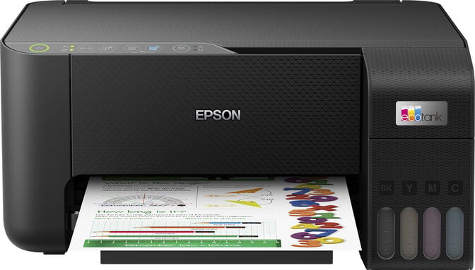Impressora Multifun&ccedil;&otilde;es a Jato de Tinta Epson EcoTank ET-2860 Wi-Fi image number 1