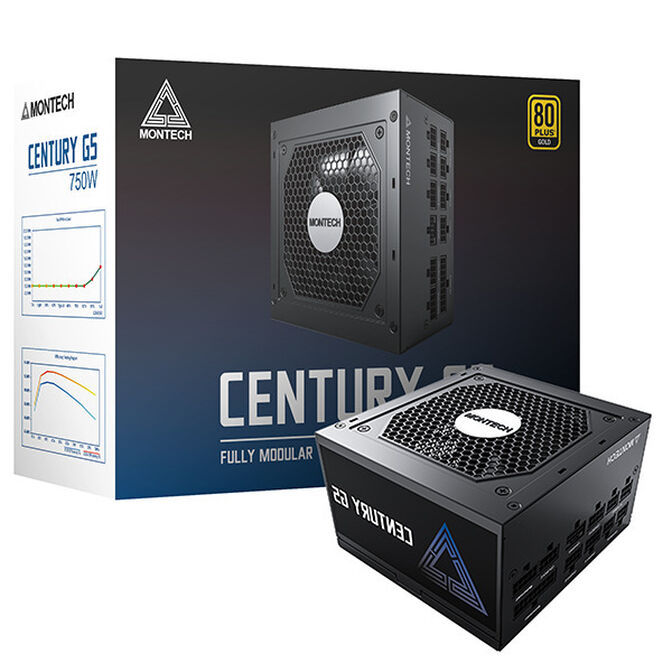 Fonte Modular Montech Century G5 750W 80 Plus Gold PCIE5 image number 0