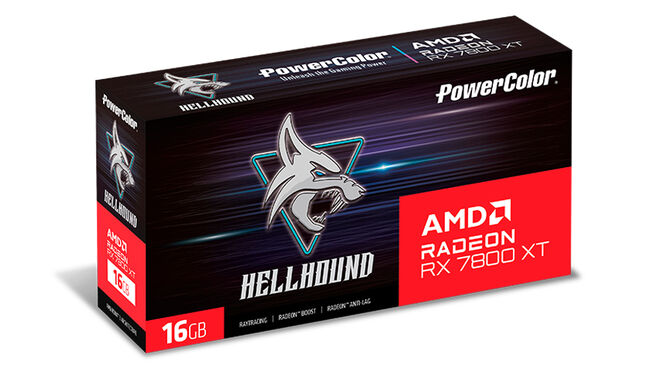 Gr&aacute;fica PowerColor Radeon RX 7800 XT Hellhound OC 16GB GDDR6 image number 8